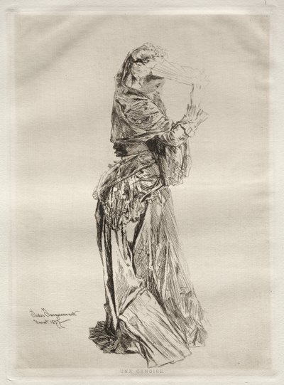 A Genoise by Jules Ferdinand Jacquemart