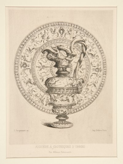 Aiguiere a Grotesques d by Jules Ferdinand Jacquemart