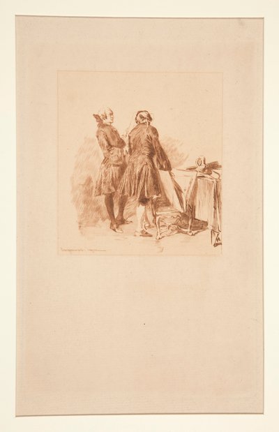 Amateurs of the Arts by Jules Ferdinand Jacquemart