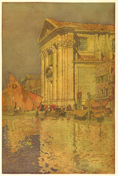 Church of San Salvatore, Venice by Jules Guerin
