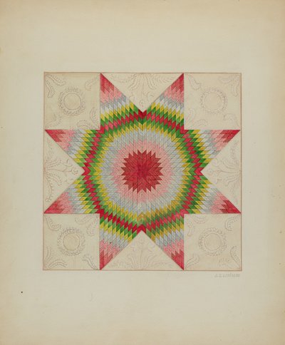 Patchwork Quilt by Jules Lefevere