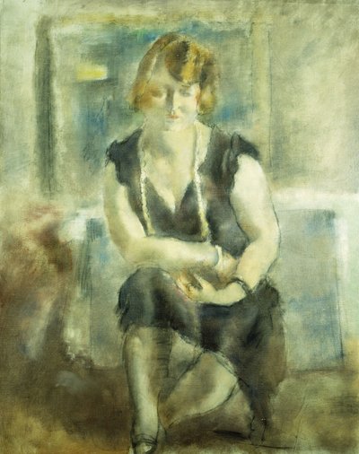 La Blonde by Jules Pascin