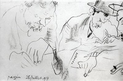 Paris-Cologne by Jules Pascin
