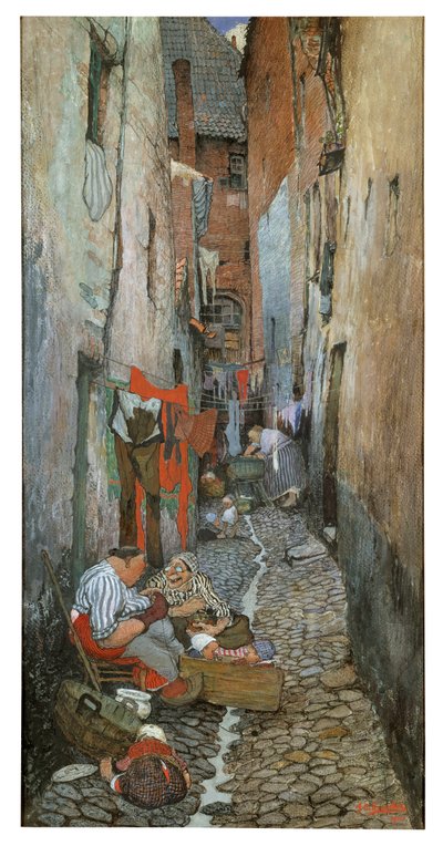 Alley by Jules de Bruycker