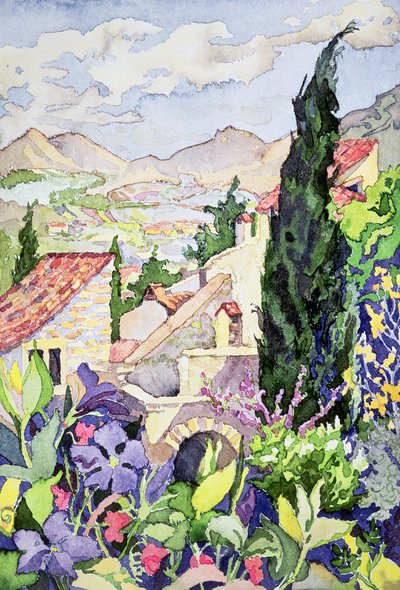 The Old Town Vaison by Julia Gibson