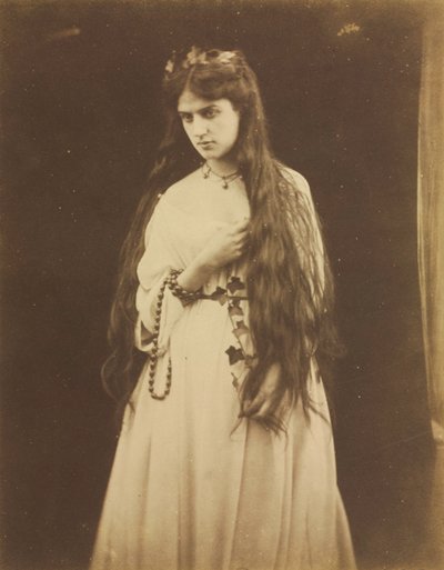 Mnemosyne Marie Spartali by Julia Margaret Cameron