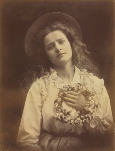 Queen of the May, 1875 by Julia Margaret Cameron