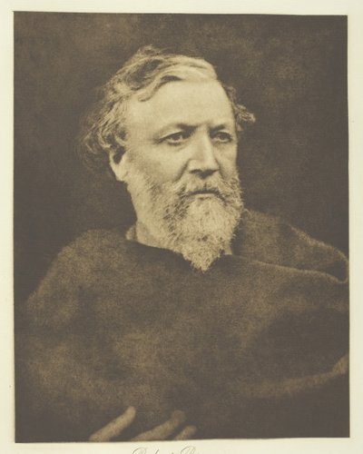 Robert Browning, 1865, printed c. 1893 by Julia Margaret Cameron