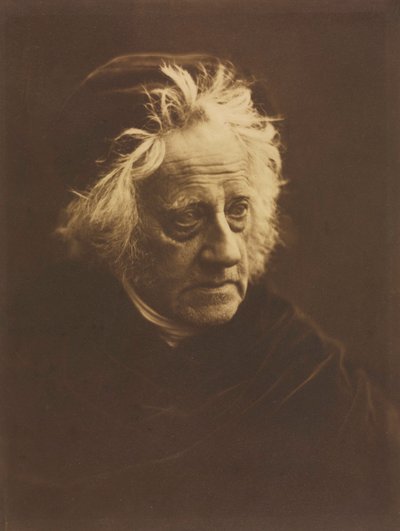 Sir John Herschel, 1867 by Julia Margaret Cameron
