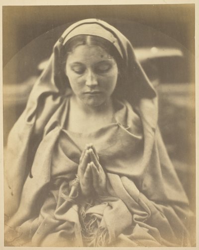 St. Agnes, 1864-65 by Julia Margaret Cameron