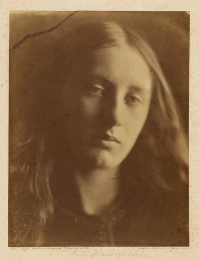 Study Head of St. John by Julia Margaret Cameron