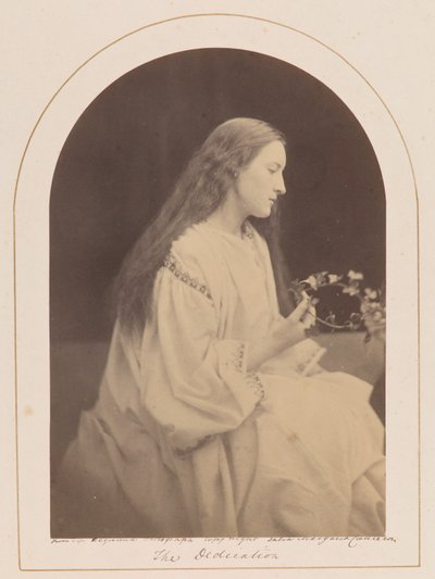 The Dedication [Hattie Campbell] by Julia Margaret Cameron
