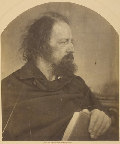 The Dirty Monk, Alfred Tennyson, 1865 by Julia Margaret Cameron