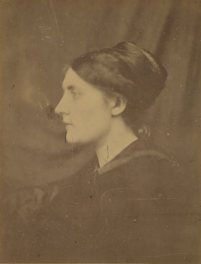 Unidentified Woman in Profile by Julia Margaret Cameron