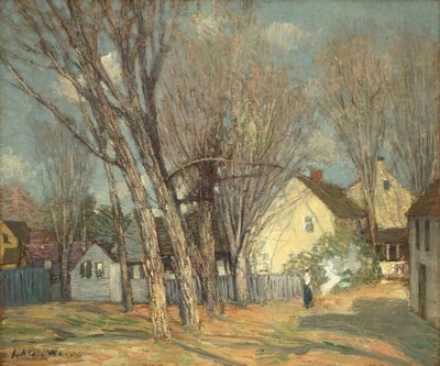 Windham Village by Julian Alden Weir