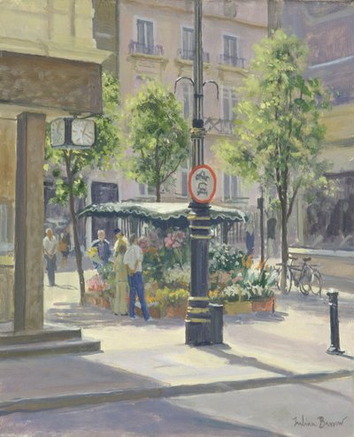 Bond Street Flowerstall by Julian Barrow