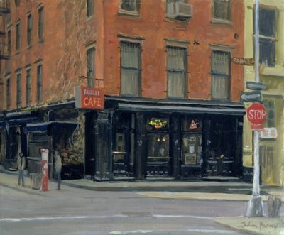 Fanellis Bar, New York, 1996 by Julian Barrow