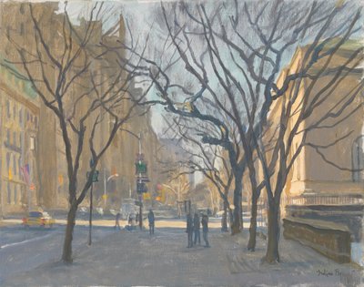 Fifth Avenue and the Met by Julian Barrow