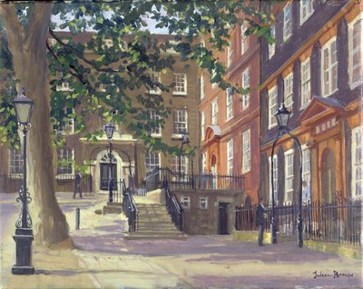 Kings Bench Walk, Inner Temple by Julian Barrow