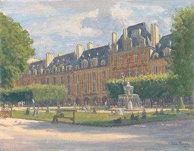 Place des Voges by Julian Barrow