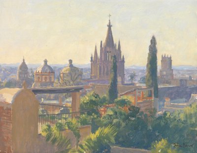 Rooftops of San Miguel Allende by Julian Barrow