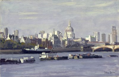 St. Pauls from Bankside by Julian Barrow