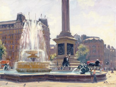 Trafalgar Square, London by Julian Barrow