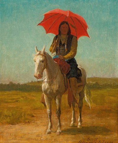 Horseman, Anadarko, Oklahoma, 1890 by Julian Scott