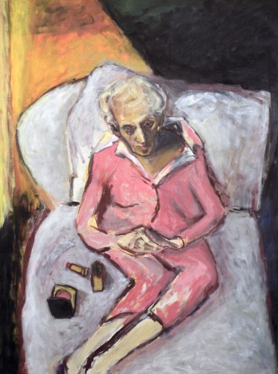 Woman with Lipstick by Julie Held