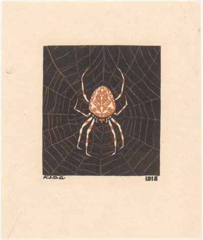 Spider in a Web by Julie de Graag