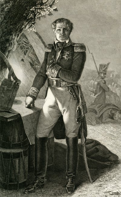 Laurent Gouvion Saint-Cyr by Julien Leopold Boilly