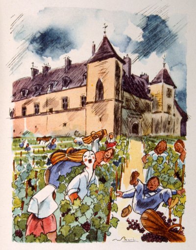French Vineyard, 1944 by Julien Pavil