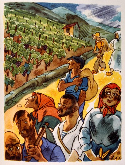 French Vineyard by Julien Pavil