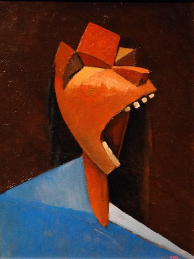 Head Shouting by Julio Gonzalez