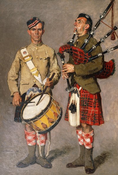 MacPherson and MacDonald by Julius Gari Melchers
