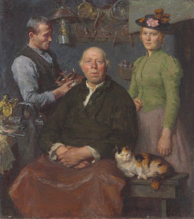 The Smithy, c.1910 by Julius Gari Melchers
