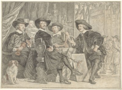 The Leaders of the Handbow Guild by Julius Henricus Quinkhard