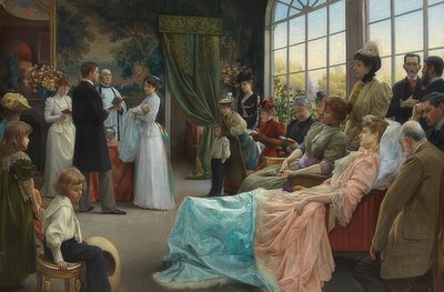 The Baptism. 1892 by Julius Leblanc Stewart