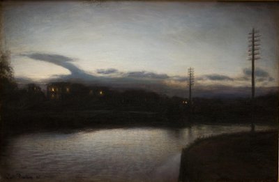 Evening Landscape by Julius Paulsen