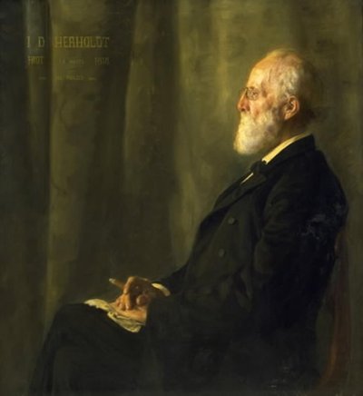 The Architect J.D. Herholdt by Julius Paulsen