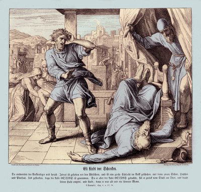 Death of Eli by Julius Schnorr von Carolsfeld