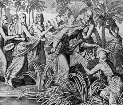 Moses by Julius Schnorr von Carolsfeld