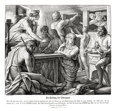 Passover, Exodus by Julius Schnorr von Carolsfeld