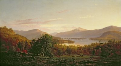 View of Lake George by Junius R. Sloan