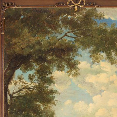 Arcadian Landscape with Figures by a Riverbank by Jurriaan Andriessen