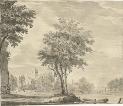 View of a Village by Jurriaan Cootwijck