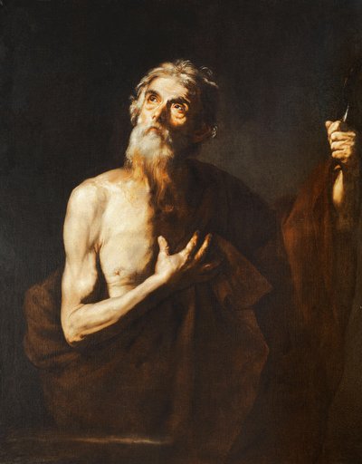 Saint Bartholomew by Jusepe de Ribera