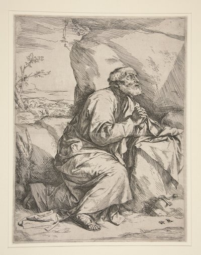 Saint Peter in Penitence by Jusepe de Ribera