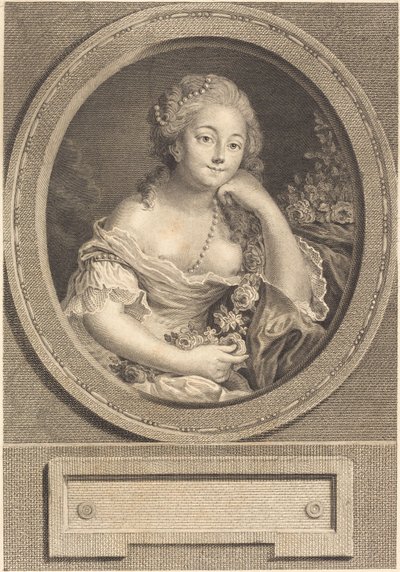 The Light Garment by Juste Chevillet after Pierre Antoine Baudouin