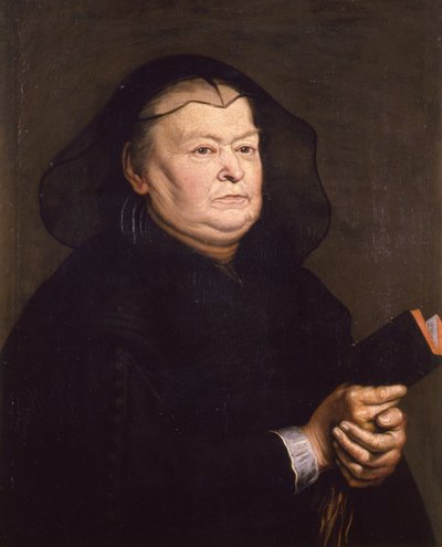 Portrait of a Widow by Justus Sustermans
